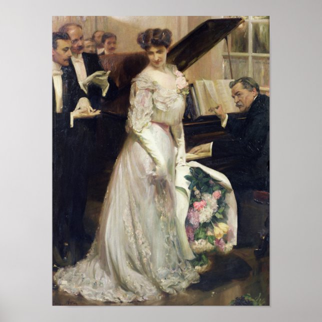 Poster La fête, 1906 (Devant)