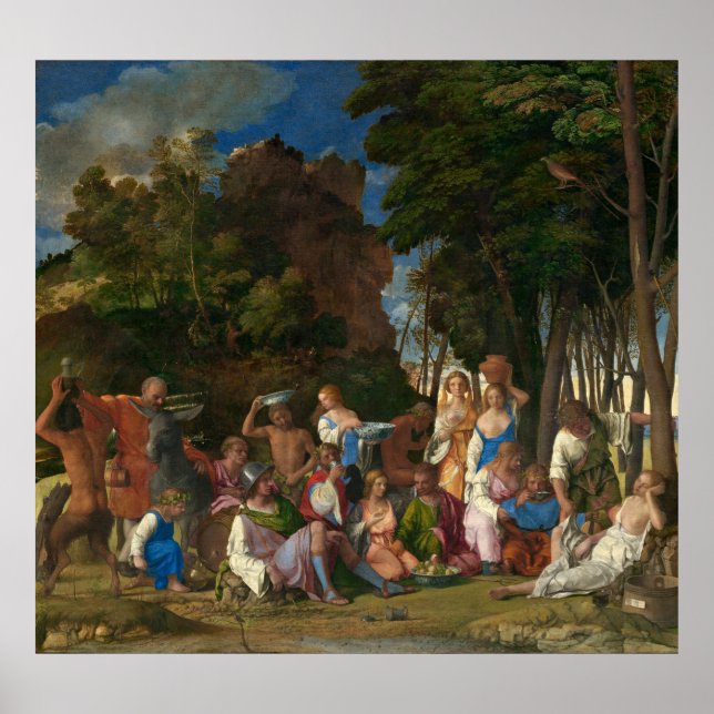 Poster La fête des dieux (par Giovanni Bellini) (Devant)