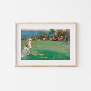 Poster La Fête du Croquet Sir John Lavery