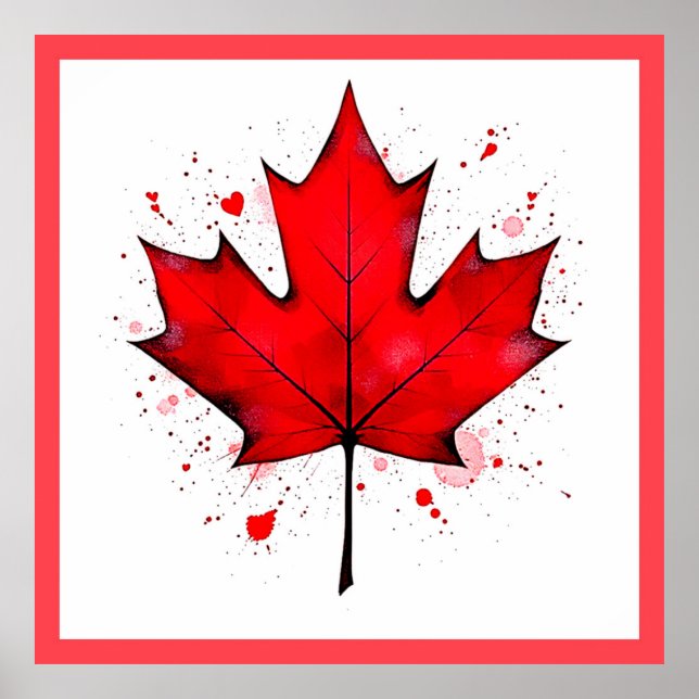 Poster La feuille d'âme du Canada (Devant)