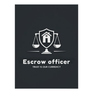 Poster La Fiducie est notre devise - Agent du Tiers de co
