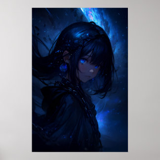 Poster La fille dans le mystère cosmique