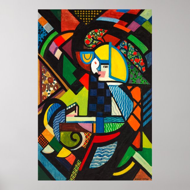 Poster La fille de Henry Lyman Saÿen dans un Rocker (Devant)