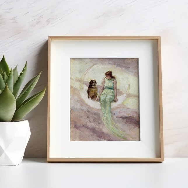 Poster La fille de la sorcière | Église Frederick Stuart (Créateur téléchargé)