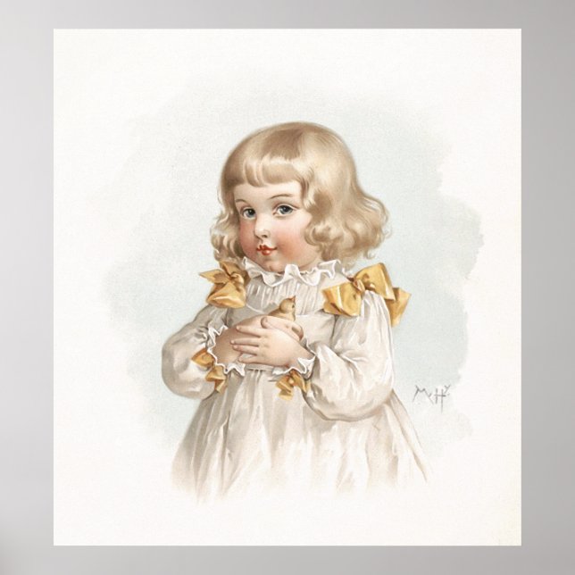 Poster La fille de printemps de Maud Humphrey (Devant)