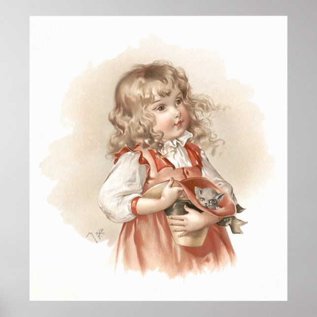 Poster La fille d'été de Maud Humphrey (Devant)