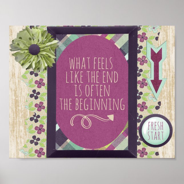 Poster La Fin Est Souvent L'Affiche De Début (Devant)