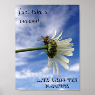 Poster La fleur des abeilles