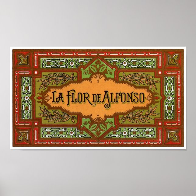 Poster La Flor De Alfonso (Devant)