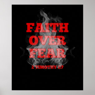 Poster La foi sur la peur - 2 Timothée 1:7