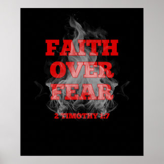 Poster La foi sur la peur - 2 Timothée 1:7
