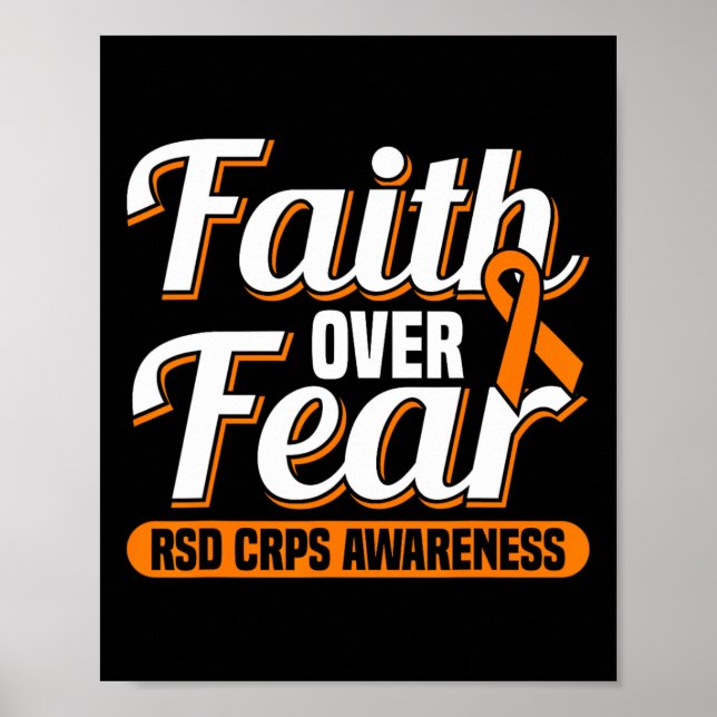 Poster La Foi Sur La Peur Rsd Crps Sensibilisation (Devant)