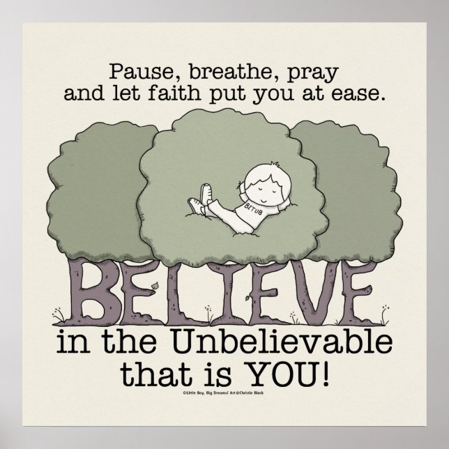 Poster La foi vous met à l'aise (Devant)