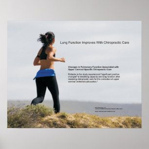 Poster La Fonction pulmonaire S'Améliore Avec Les Soins C