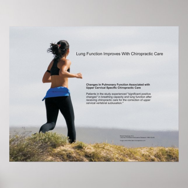 Poster La Fonction pulmonaire S'Améliore Avec Les Soins C (Devant)