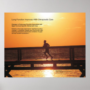 Poster La fonction pulmonaire s'améliore avec soin de