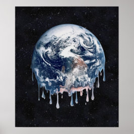 Poster La fonte des Réchauffements climatiques de la Terr
