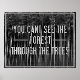 Poster La forêt