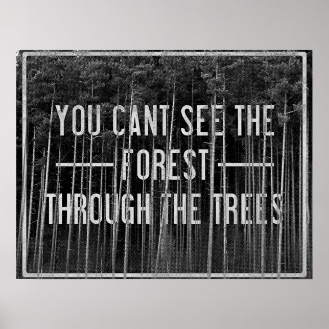 Poster La forêt (Devant)