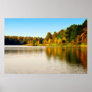 Poster La forêt d'automne