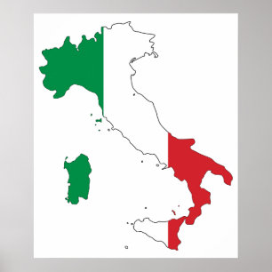 Poster La forme italienne