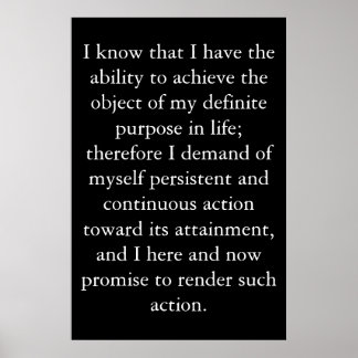 Poster La formule - Pensez et gagnez en richesse