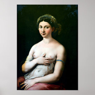 Poster La Fornarina, Raphael