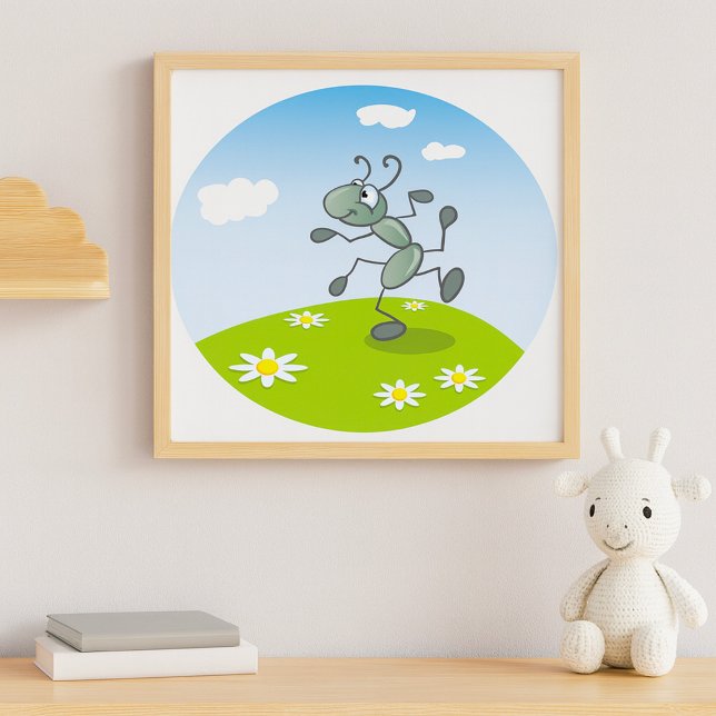 Poster La fourmi dansante (Créateur téléchargé)