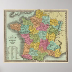 Poster La France dans les départements 2