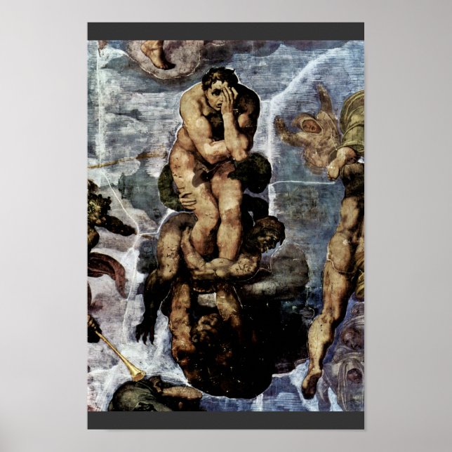 Poster La Fresque Du Mur De L'Autel De La Sisti (Devant)