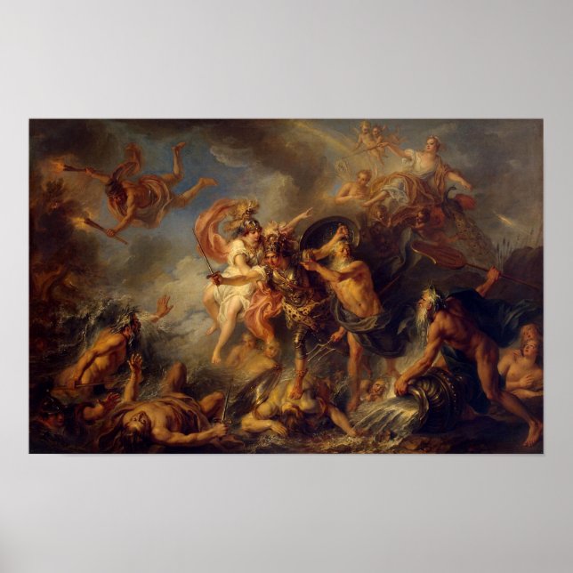 Poster La fureur d'Achille (Devant)