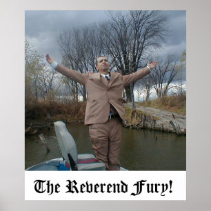 Poster La fureur de révérend