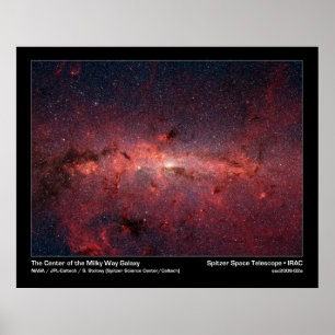 Poster La galaxie de manière laiteuse