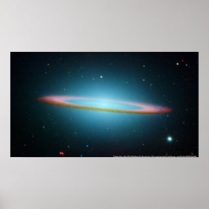 Poster La galaxie de sombrero