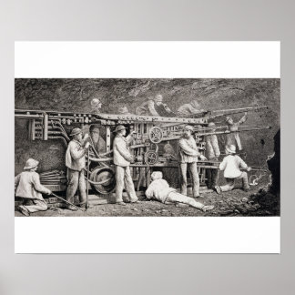 Poster La galerie avancée du côté français du lun