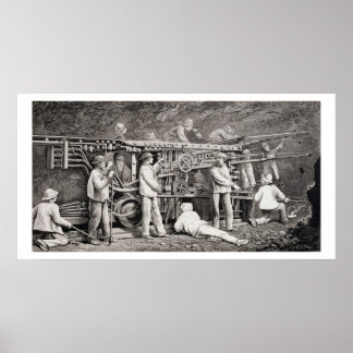 Poster La galerie avancée du côté français du lun