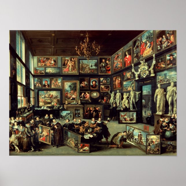 Poster La Galerie de Cornelis van der Geest (Devant)