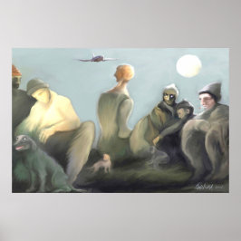 Poster La gente de la calle "Fulcontraste"