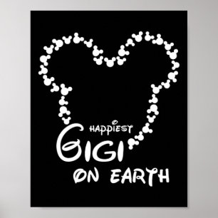 Poster La Gigi la plus heureuse sur Terre Grand-mère drôl