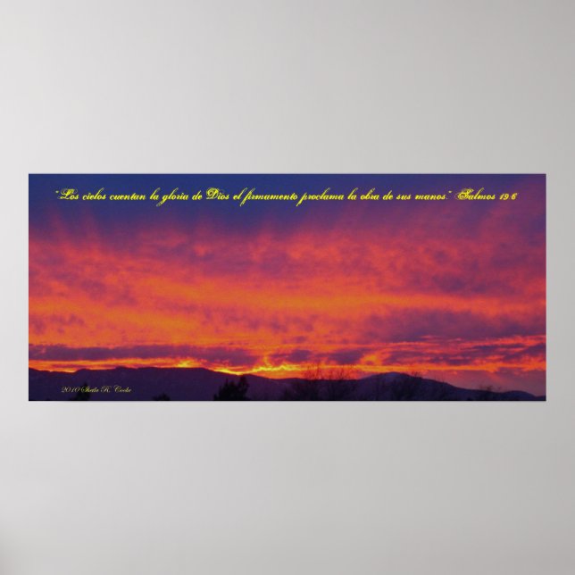 Poster La Gloria de Dios (Devant)