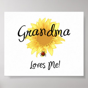 Poster La grand-maman m'aime