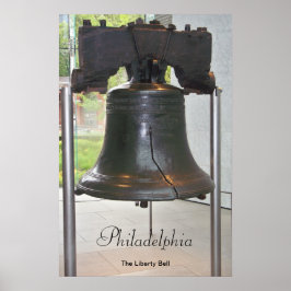 POSTER LA GRANDE BELLE DE LIBERTÉ DE PHILADELPHIE
