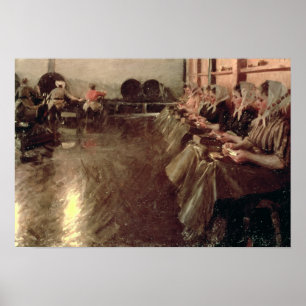 Poster La grande brasserie, 1890