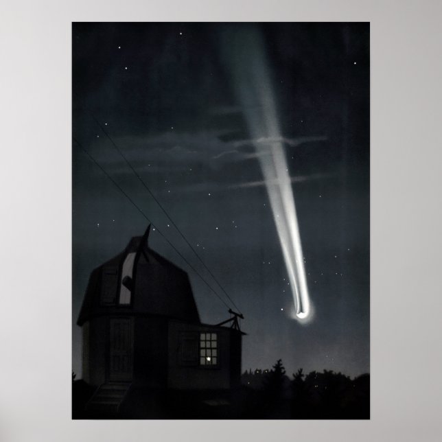 Poster La Grande Comète de 1881 (Devant)