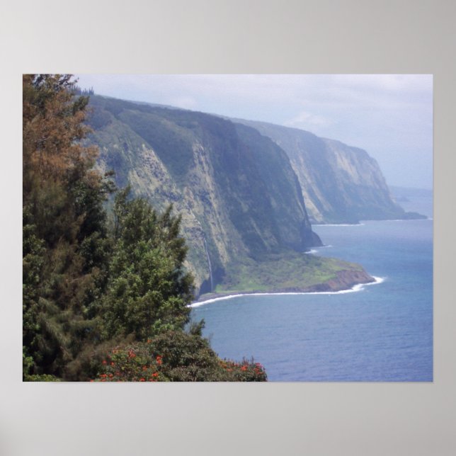 Poster La Grande Île - Hawaii (Devant)