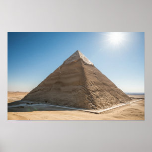 Poster La Grande Pyramide de Gizeh