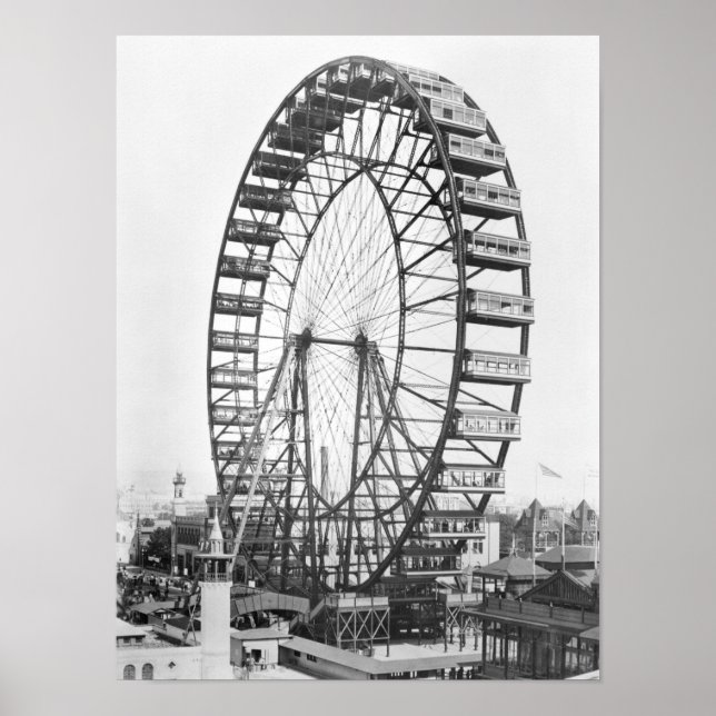 Poster La grande roue de la Columbie mondiale (Devant)