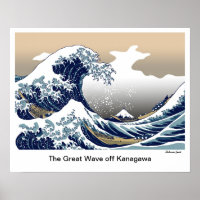"La Grande Vague au large de Kanagawa" par Hokusai