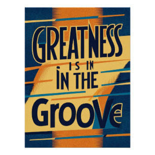 Poster La grandeur est dans le rythme