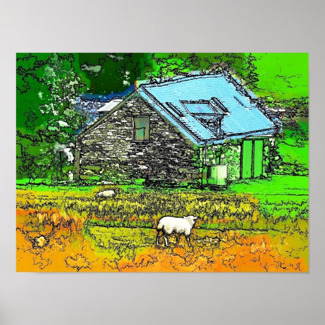 POSTER LA GRANGE ANCIENNE (Devant)